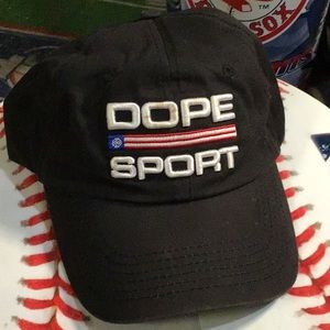 Dope Sport Black Adjustable Men’s Hat Cap
